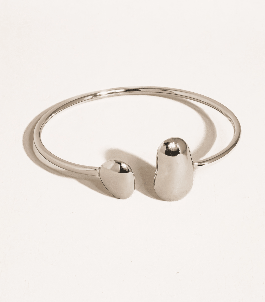Sculpted Open Cuff Bracelet - Madmoizelle Closet
