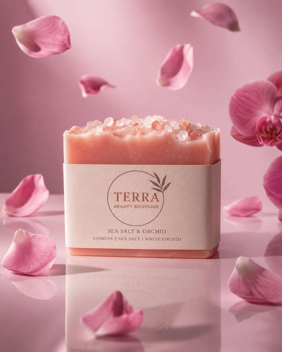 Sea Salt & Orchid Artisan Soap - Madmoizelle Closet