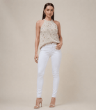 Shell Halter Knit Top - Madmoizelle Closet