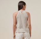 Shell Halter Knit Top - Madmoizelle Closet