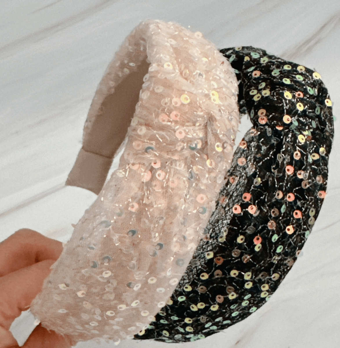 Shimmer Lover Knot Headband - Madmoizelle Closet