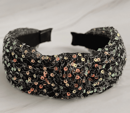 Shimmer Lover Knot Headband - Madmoizelle Closet