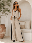 Sinclair Linen set - Madmoizelle Closet