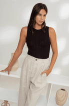 Sweater Knit Top - Madmoizelle Closet