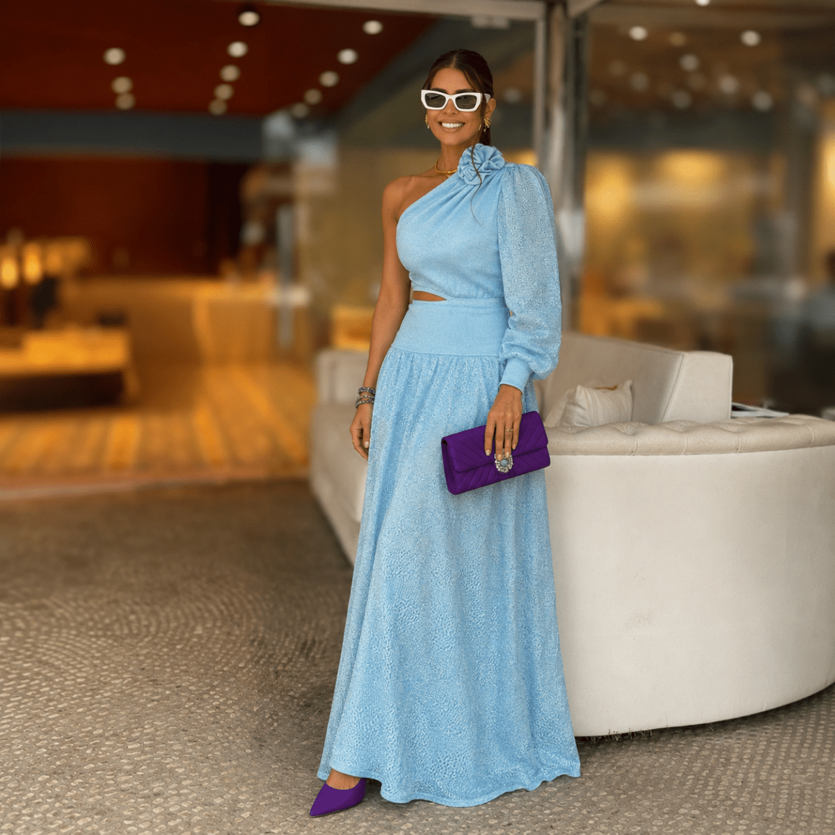 Thammy Long Dress - Madmoizelle Closet