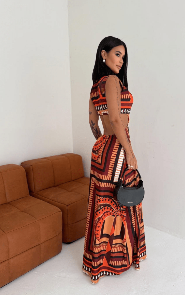 Tribal Essence Maxi Dress - Madmoizelle Closet