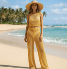 Tulum Gold Crochet Set - Madmoizelle Closet