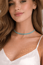 Turquoise Riviera Choker Necklace - Madmoizelle Closet