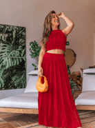 Valentina Ruby Crochet Set - Madmoizelle Closet