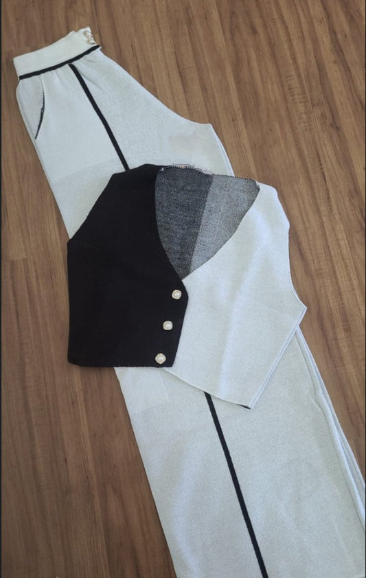 Veruska Black and White Set - Madmoizelle Closet