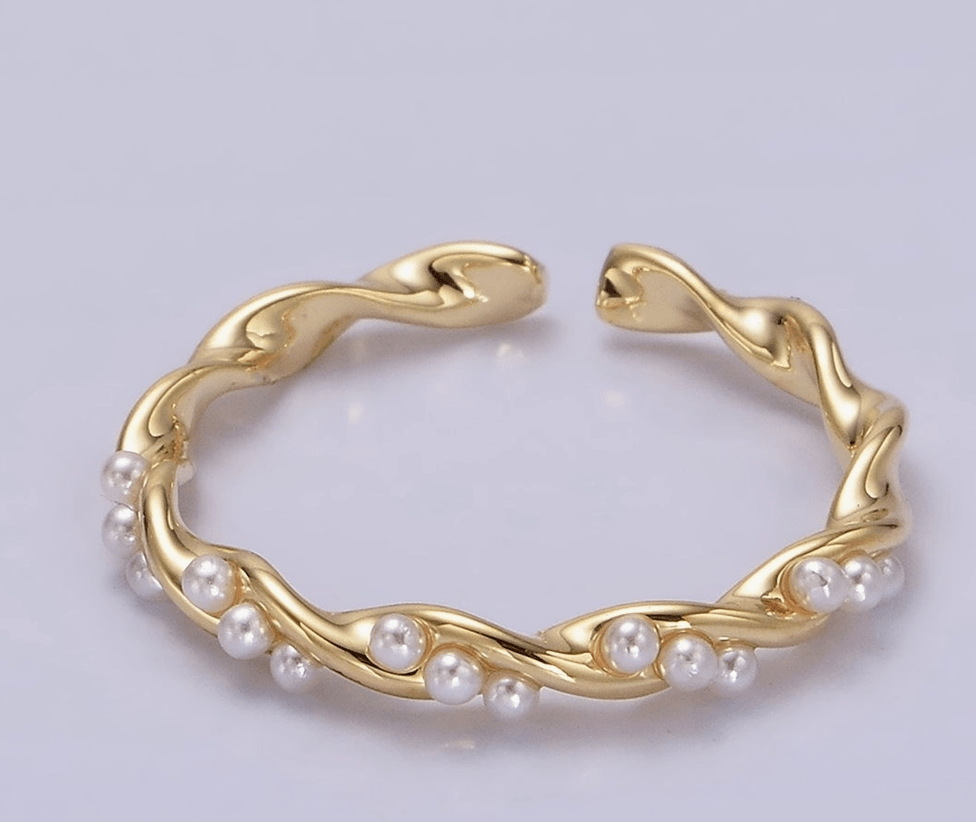 Zila 124k Filed Ring - Madmoizelle Closet