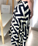 Black and Champagne Envelop Skirt - Madmoizelle Closet