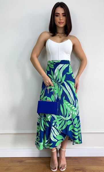 Botanica Envelop Skirt - Madmoizelle Closet