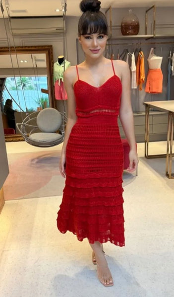 Sofia Red Dress