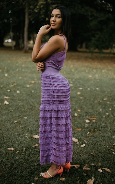 Carrey Crochet Long Dresses