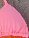 Coral Bikini Set - Madmoizelle Closet
