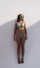 Esmeralda Greek Eye Beachwear Set - Madmoizelle Closet