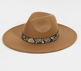 Isabella Boho Strap Straw Pork Pie Hat - Madmoizelle Closet