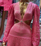 Kate Luxury Pink Dress - Madmoizelle Closet
