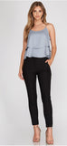 Larissa Double Layered Satin top - Madmoizelle Closet