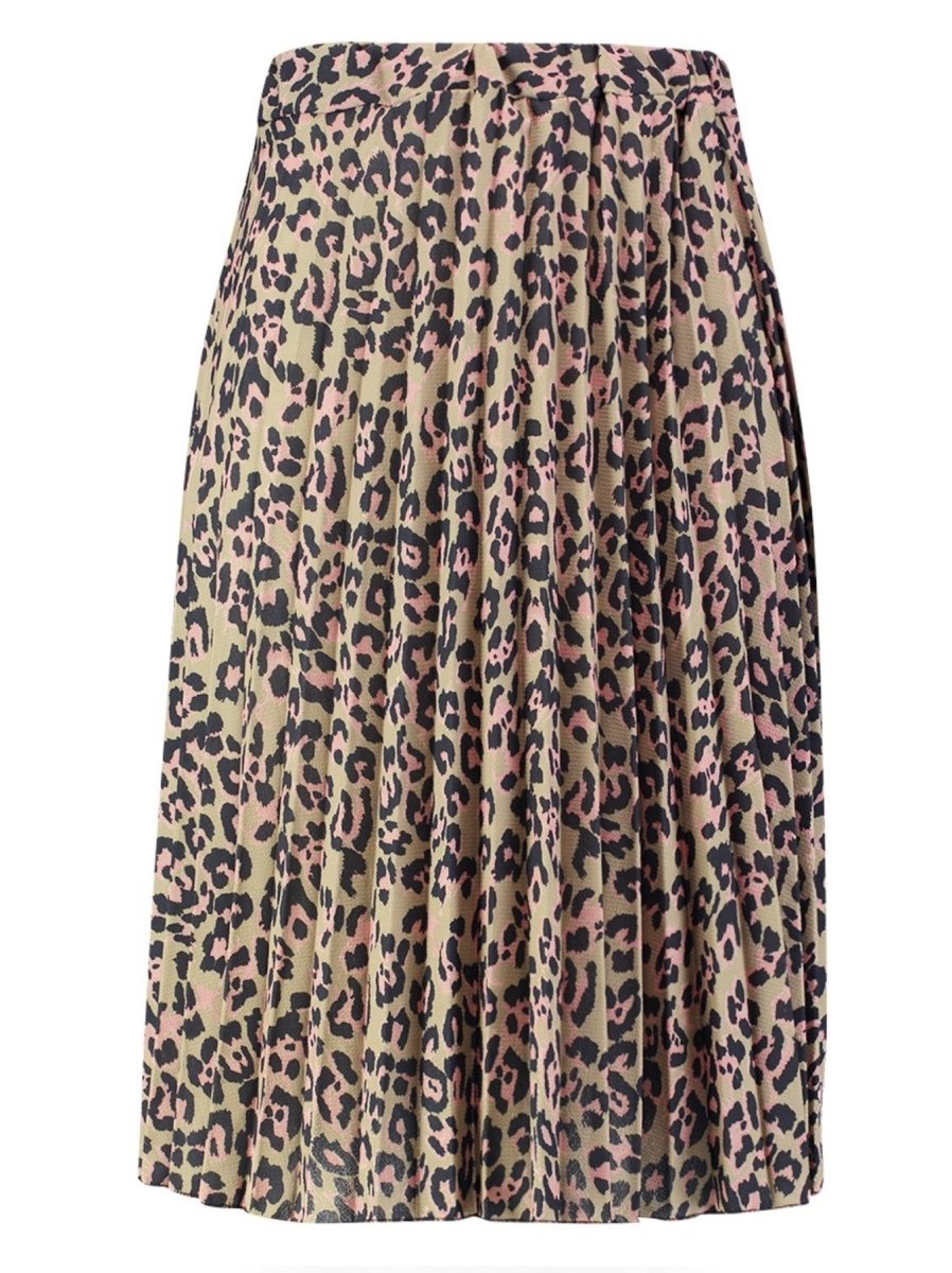 Leopard Midi Skirt - Madmoizelle Closet