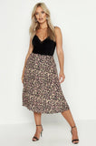 Leopard Midi Skirt - Madmoizelle Closet