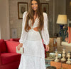 Leticia Luxury White Dress - Madmoizelle Closet