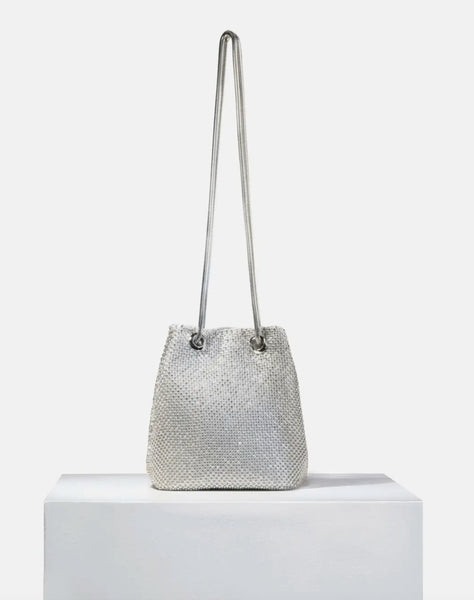 Livia Rhinestone Shoulder Bag - Madmoizelle Closet