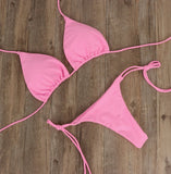Sabrina Pink Set Swimsuit - Madmoizelle Closet