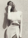 Sansa Knitted Set - Madmoizelle Closet