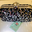 Silver Sequins clutch - Madmoizelle Closet