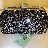 Silver Sequins clutch - Madmoizelle Closet