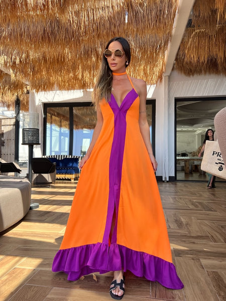 Sunset Luxury Dress - Madmoizelle Closet