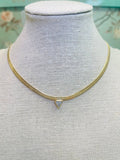 Thamires 18K Gold Filled Egyptian Style Herringbone Snake Chain - Madmoizelle Closet